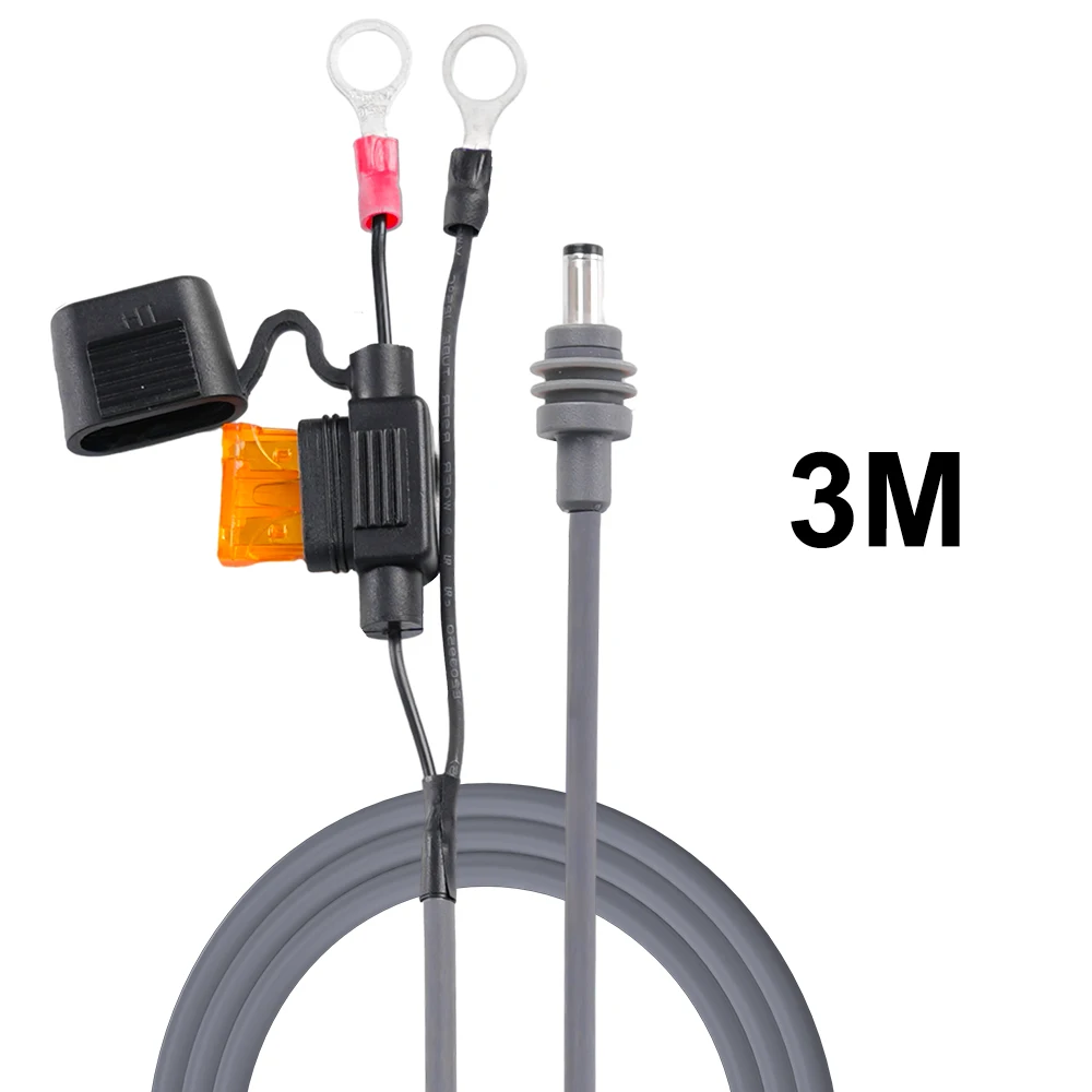 For Starlink Mini Specific Power Cable DIY 18AWG Wiring Extension Harness with Automotive Fuse Holder ATC/ATO DC Plug and Play