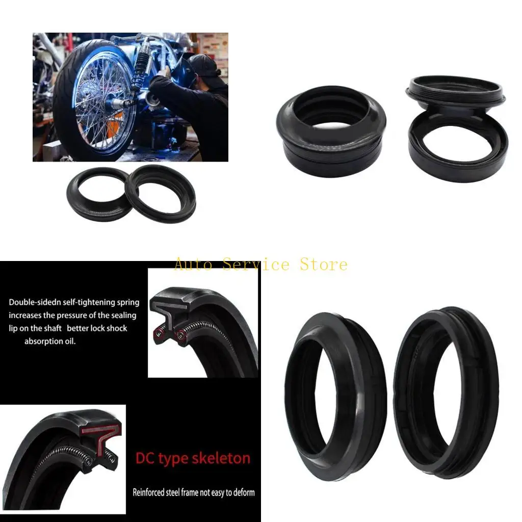 

462A Motorcycle Front Fork Damper Sleeve Oil Seal Dust Seal Cover
