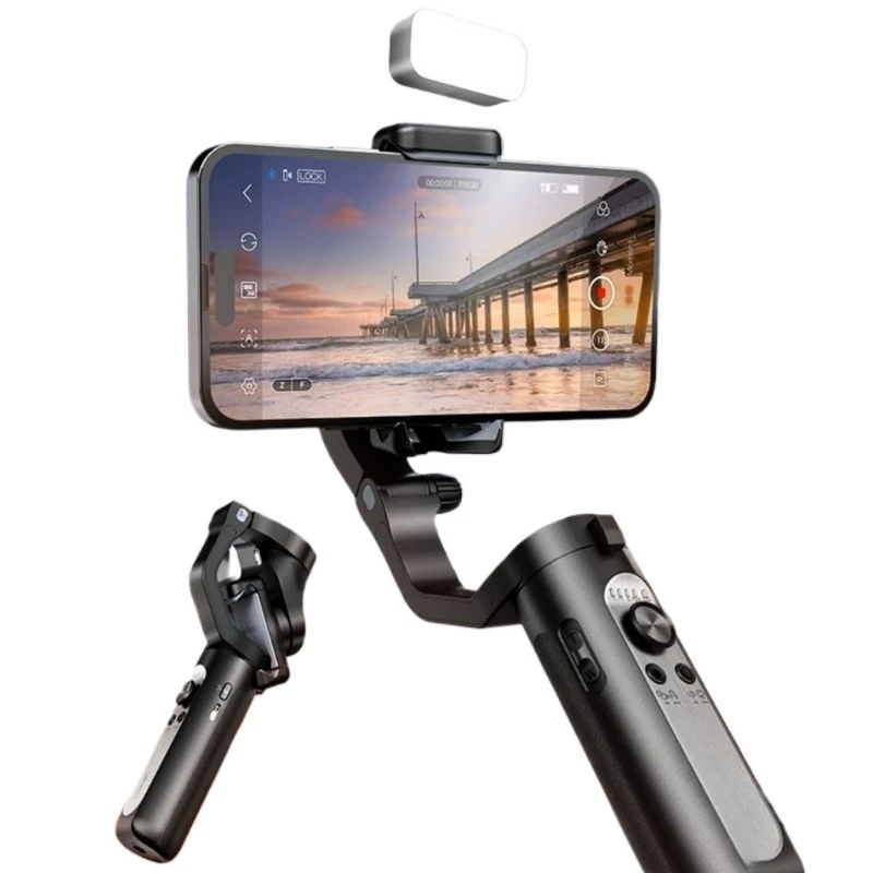

Mobile phone stabilizer shooting three-axis anti-shake handheld gimbal follow-up vlog artifact shooting video