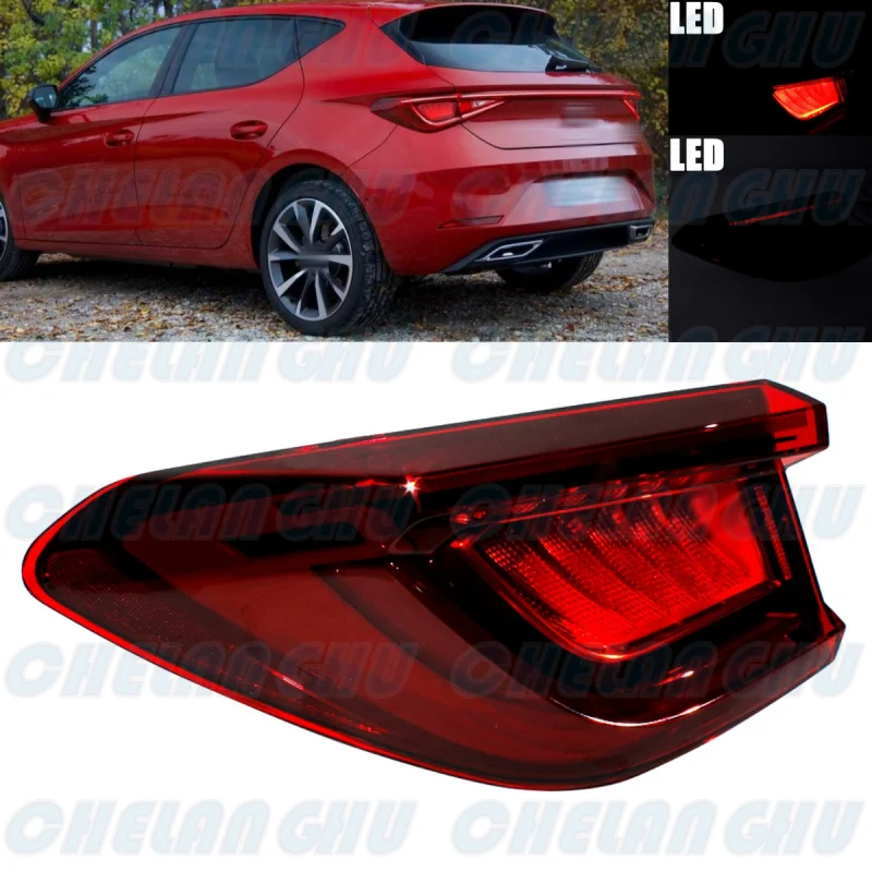 

LED Tail Light For Seat Leon 2021 2022 2023 2024 Left Side Rear Lamp Brake Light 5FA945207C Car accessories