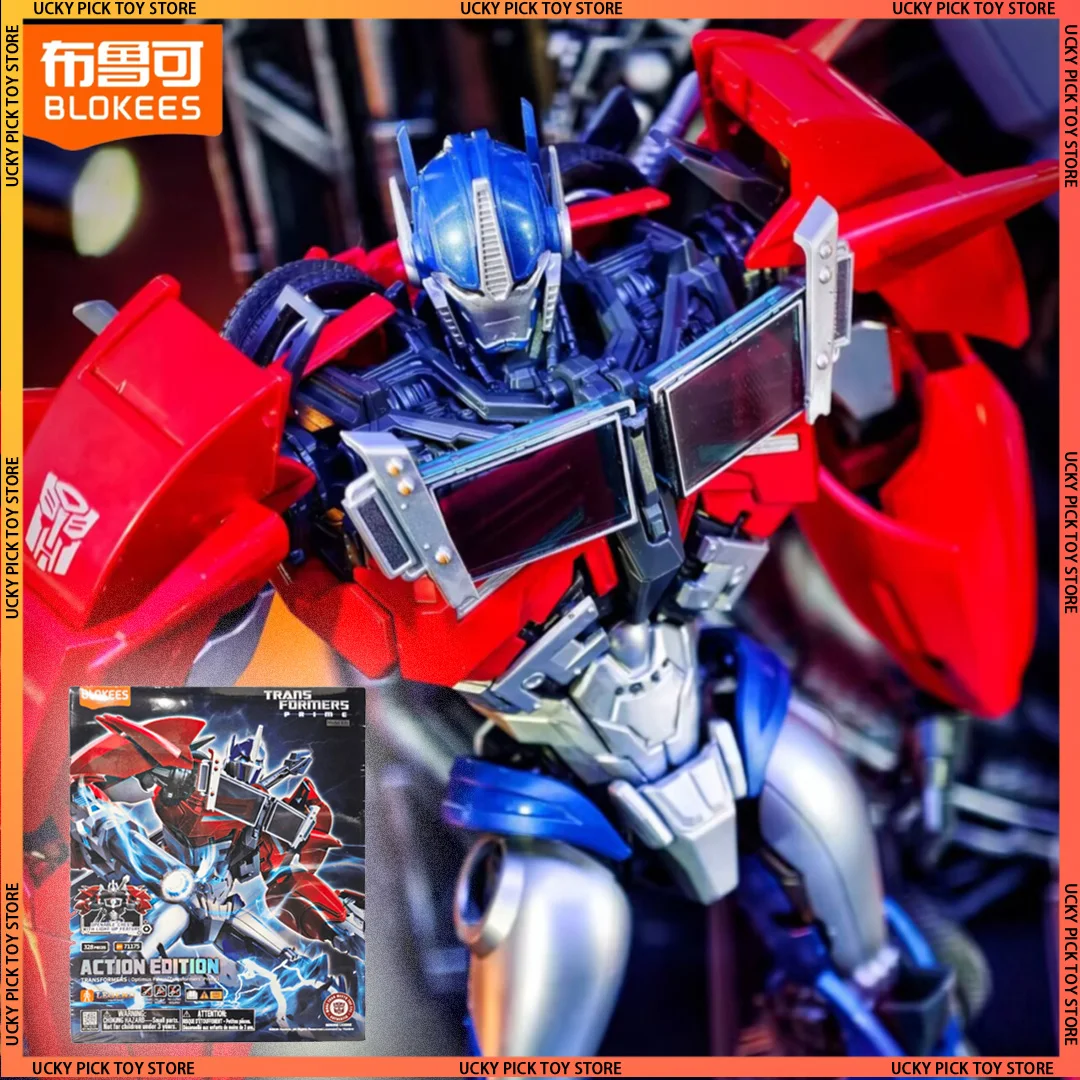 

New Blokees Transformers Prime Action Edition Optimus Prime Orion Pax Action Figures Assembled Model Kit Collection Toy