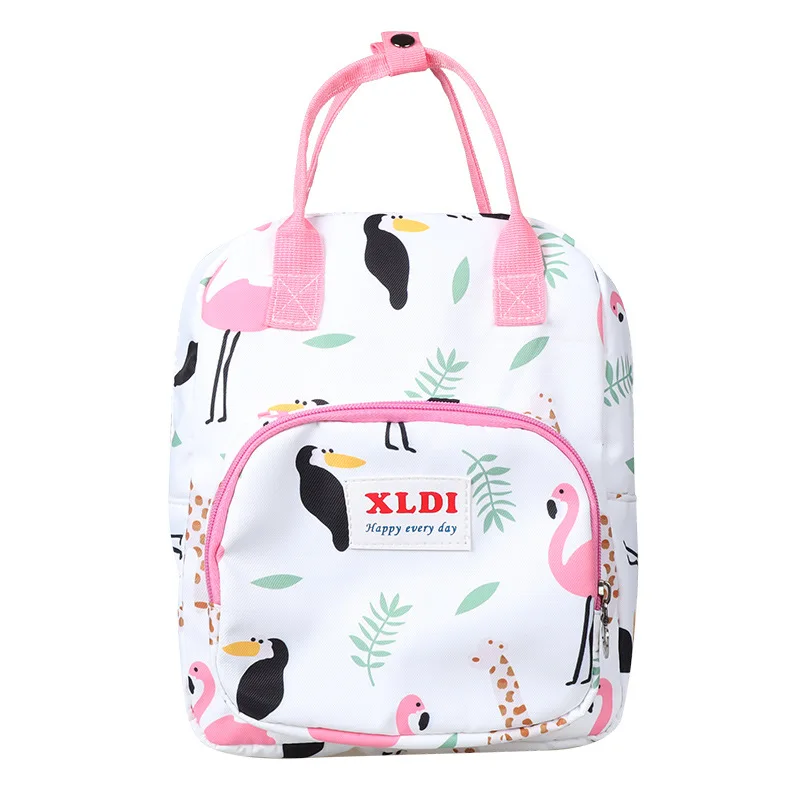 Zaino con stampa di cartoni animati per ragazze Cartoon Pink Princess School Bags Kids Satchels Kindergarten Bookbag Mochila Infantil Escolar