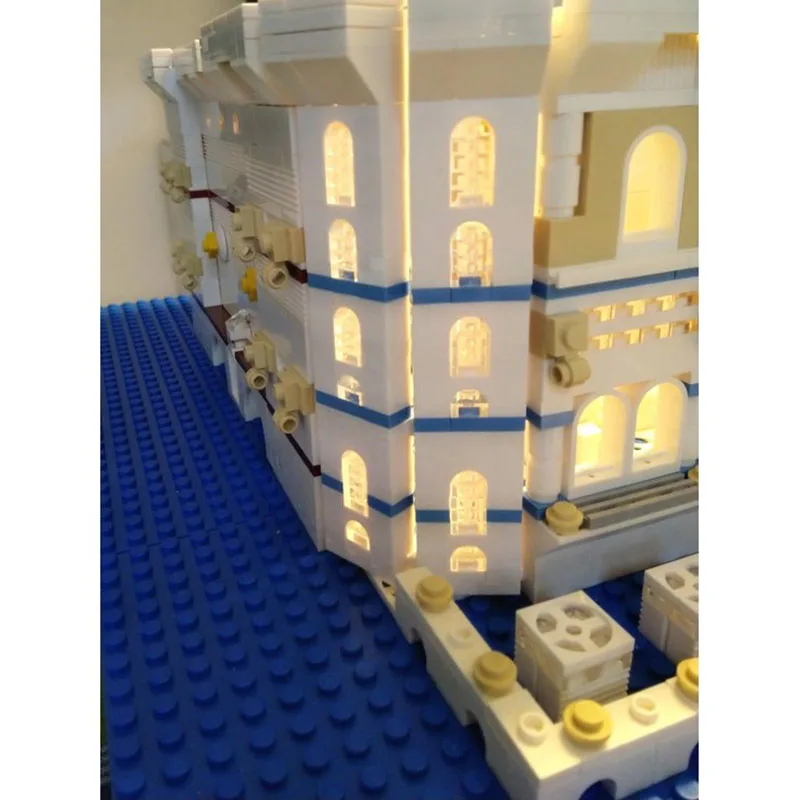 新しい MOC ビルディングブロックモデル都市ストリートビュー建築タージマハルモジュラー子供のおもちゃギフト DIY アセンブリセット