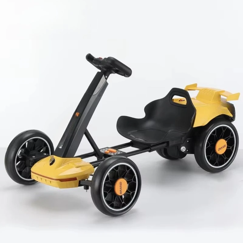 

Racing car foldable kart electric 390 four-wheel toy car remote control, suitable