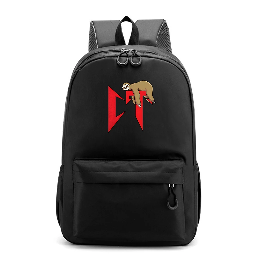 Backpack Natanael Cano Corridos Tumbados Print Black Backpack CT Merchandise