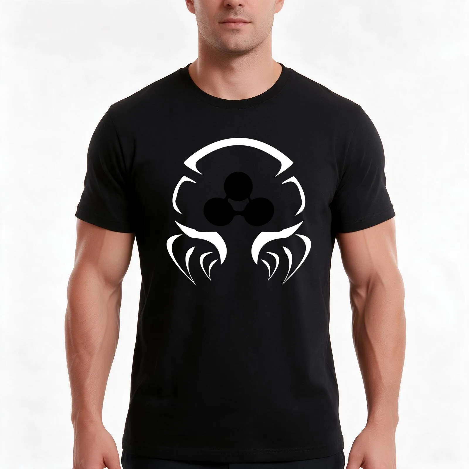 Metroid Skull T-Shirt Summer Casual Cotton Tee Oversized Streetwear Tops Vintage Graphic Print Loose Fit Short Sleeve