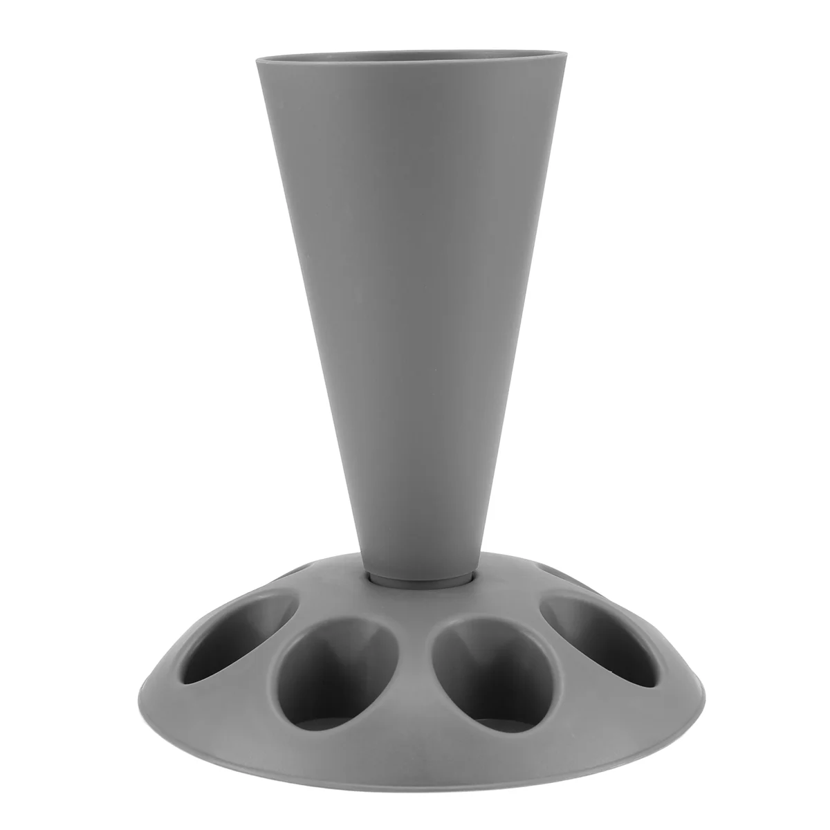 Qualitative A-Piping Bag Stand, Piping Bag Holder with 8 Slots Nozzles, Plastic Pastry Bag Stand for Cake Decorating Kit
