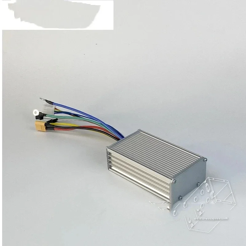 Yunli Elektroroller-Controller-Umrüstsatz, 25 A, 28 A, Motor-Controller-Kit für 48 V, 52 V, 60 V Dual-Motor-E-Scooter