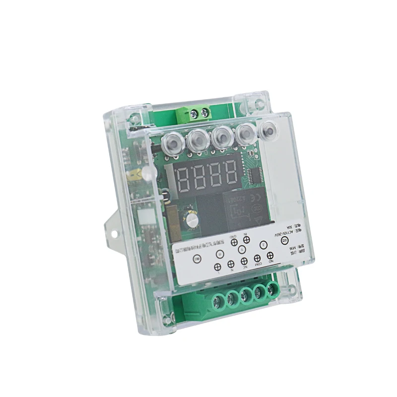 AC 220V 230V LED Digital Display Automation Delay Relay Trigger Time Circuit Timer Control Cycle Adjustable Switch Relay Module