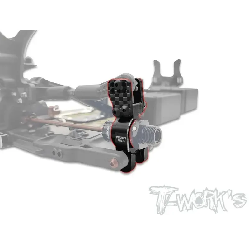 T originale funziona TO-279-MP11 7075-T6 Allume. Mozzi posteriori (per Kyosho MP11) Parti Rc OP
