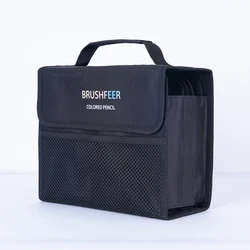 High-Quality 200-Hole Handheld Pencil Case Colorful Sketching Pencils Stationery Storage Bag for Artists And Students