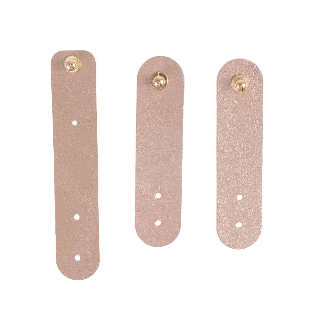 

3pcs Cable Storage Organizer PU Cord Keeper Wire Holder Earphone Fixer Tangle Free Portable Travel Use