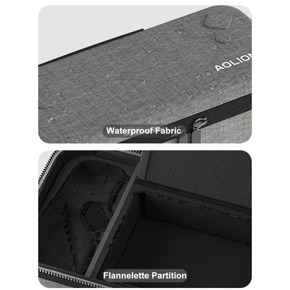 for Asus ROG Ally Storage Bag EVA Carrying Case Hard Handheld Console Cover Portable Screen Protector Game Accessories Organizer