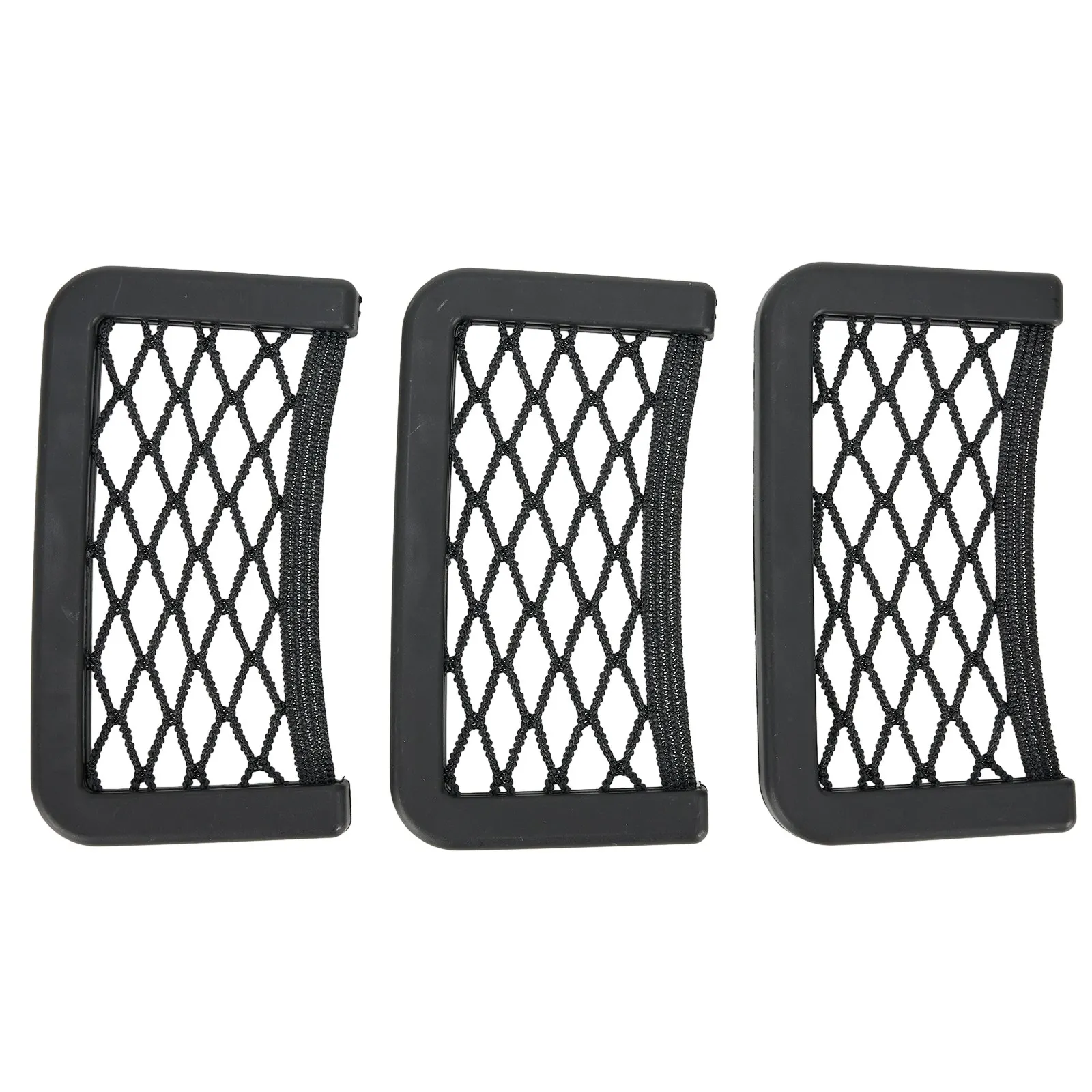 

High Quality New Storage Net Bag Organizer Seat Universal Car Parts Phone Holder Pocket Replacement Accessories