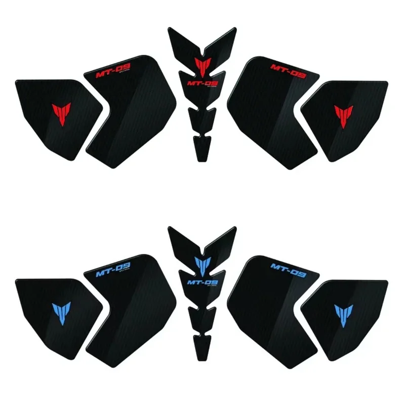 Motorcycle Tank Traction Pad Side Gas Knee Grip Protective Sticker Protector For FZ09 FZ 09 MT 09 MT09 2015 2013-2020
