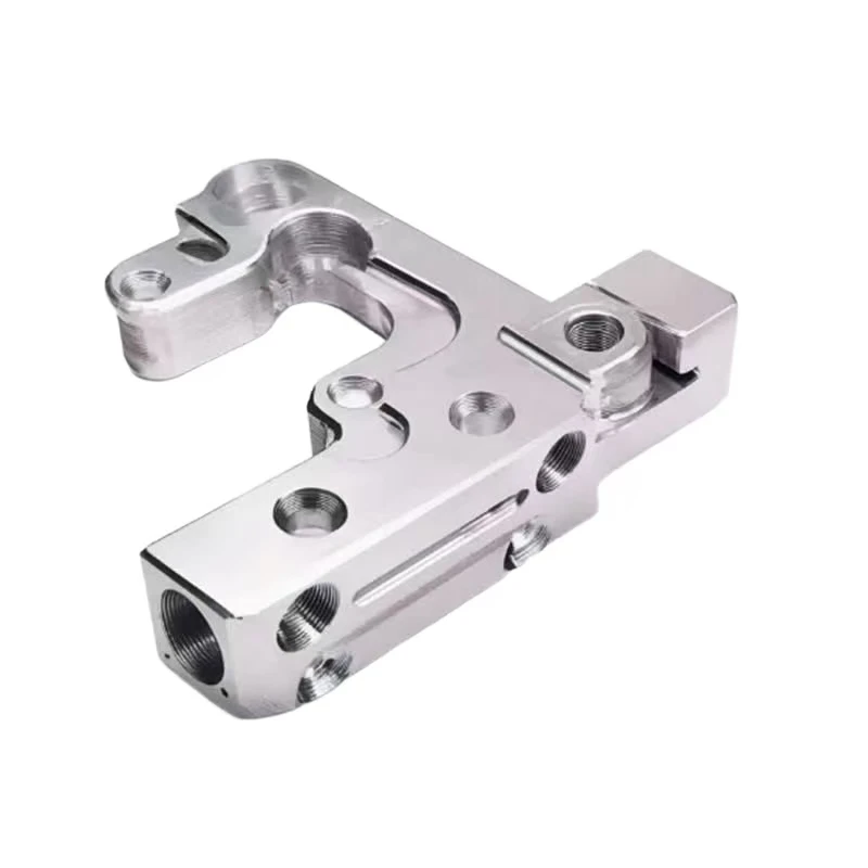 Customized Stainless Steel/Aluminum Alloy Precision CNC Machining Special-Shaped Multi-Threaded Hole Mechanical Connectors