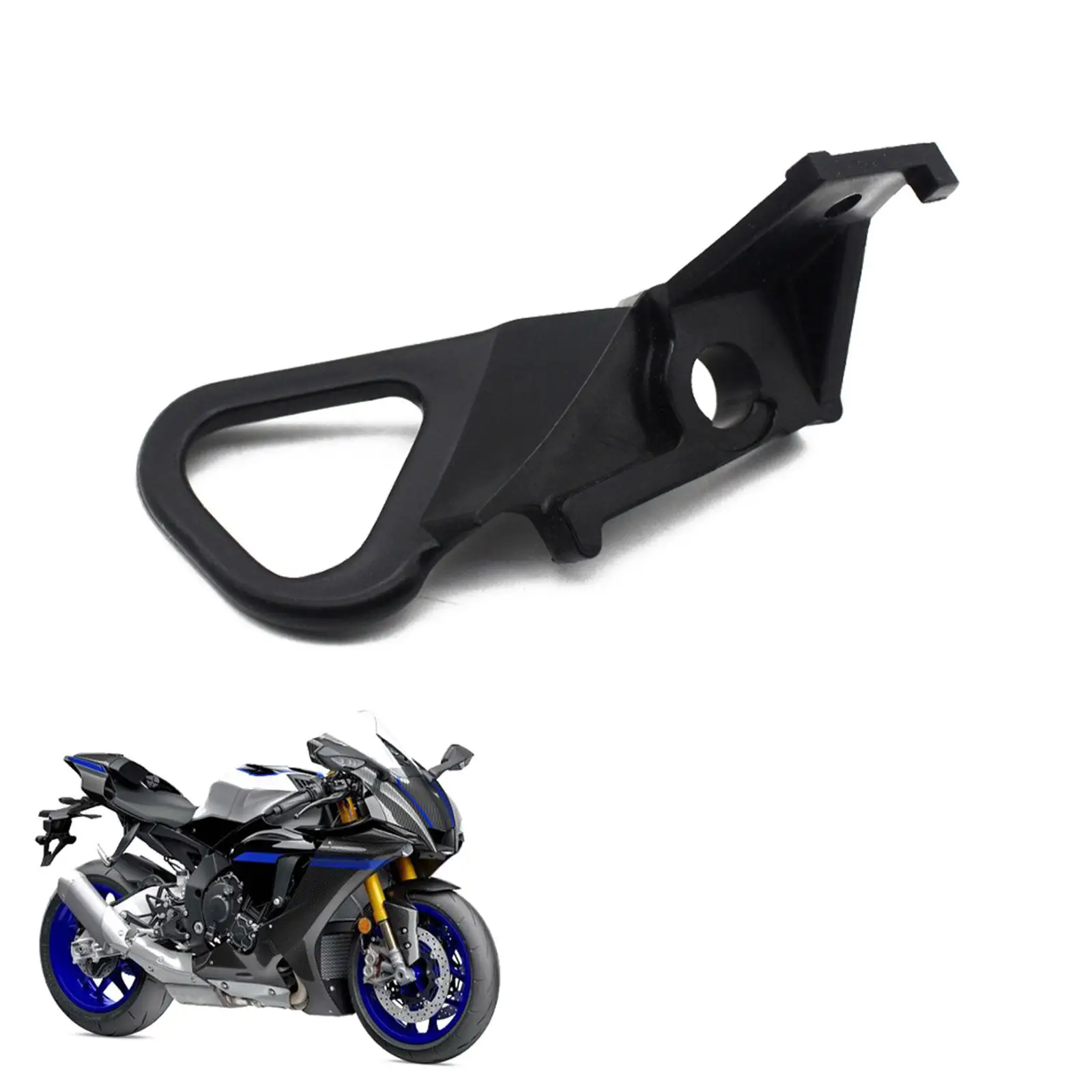 Soporte de taza de aceite de aleación de aluminio, reemplazo duradero, bomba de freno delantero, taza de aceite, cubierta de soporte fijo para Yamaha Yzf R1 2004-2014