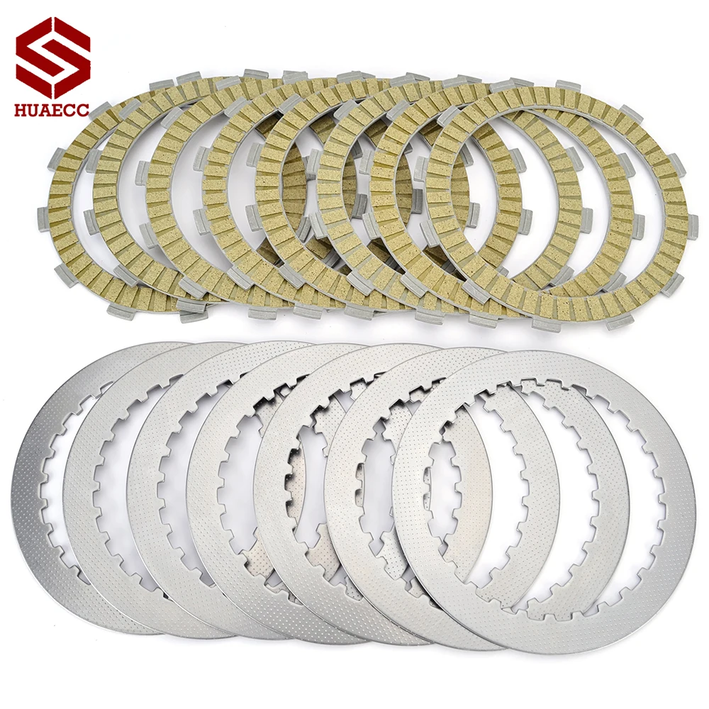 

Motorcycle Clutch Friction Plates Steel Disc Kit for Honda NR750N RVF750 RC45 22201-MT7-000 22321-MG8-000