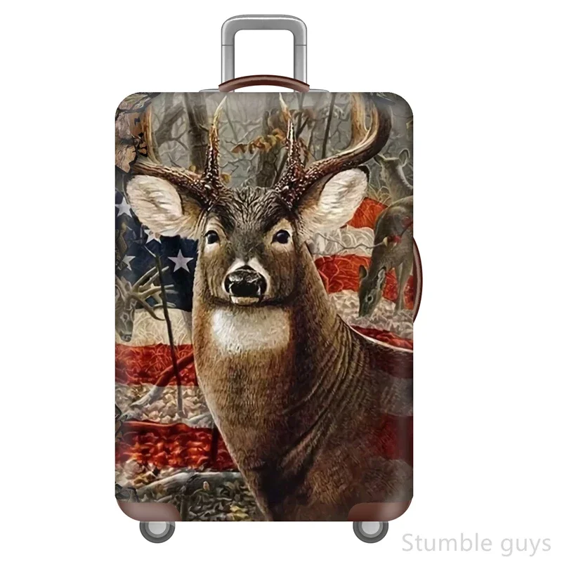 

Эластичный защитный чехол для багажа, устойчивый к царапинам, прочный, пыленепроницаемый, подходит для деловых поездок, 18-32 дюйма