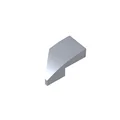 D silver grey 100pcs