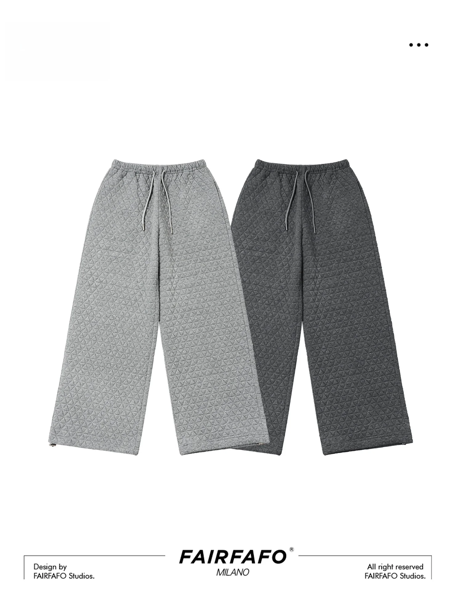 

Утепленные брюки с ромбовидным узором, повседневные, прямого кроя, женские, осенне-зимние, универсальные, с широкими штанинами, премиум-класса