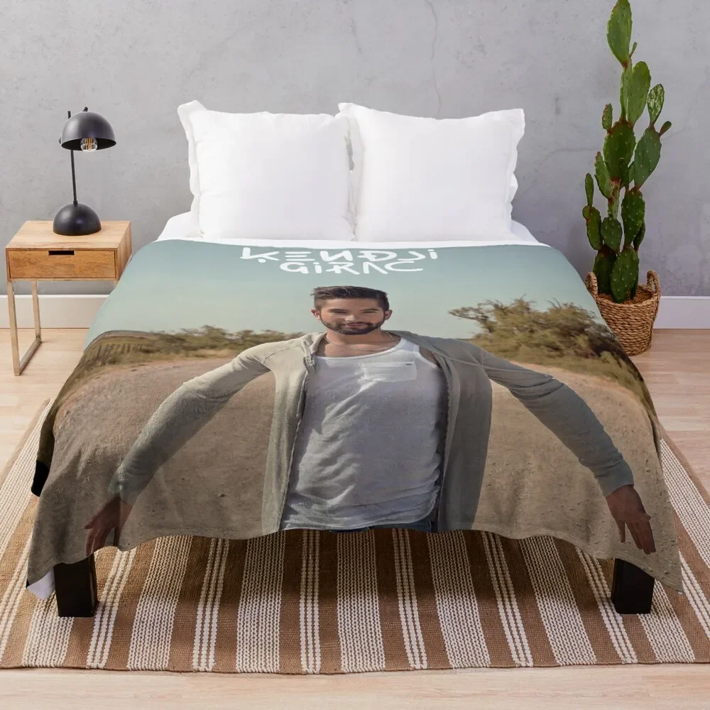 

Kendji Girac Throw Blanket Plaid Moving Blankets