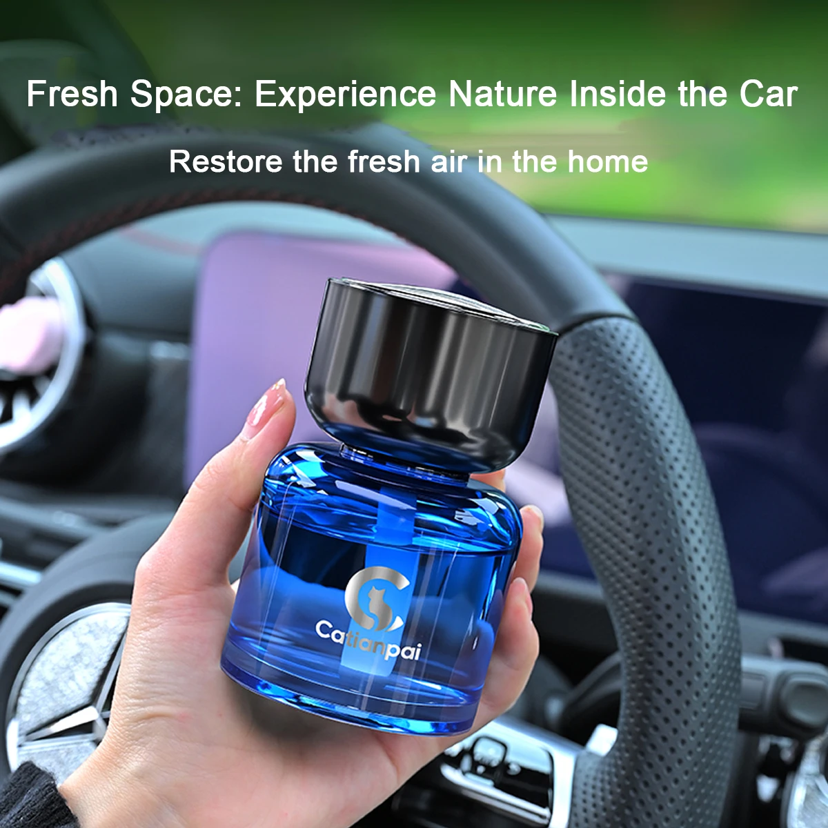 Perfume Fragrance Time - 1pc Car Perfume Car Perfume Holder