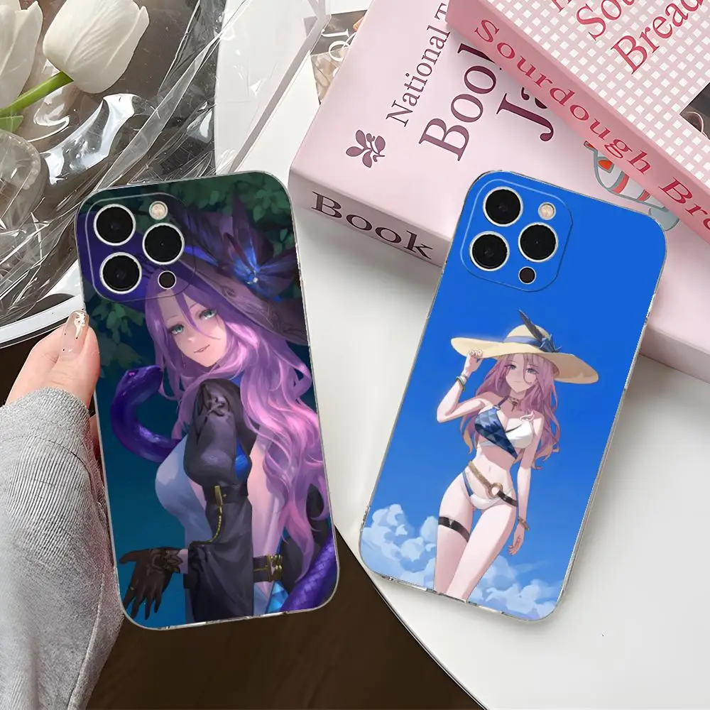 

Honkai Impact Jade Phone Case for iPhone 16 15 14 13 12 11 X XR XS 8 6 Pro Max Plus Mini Clear Colour Protective Pretty Cover