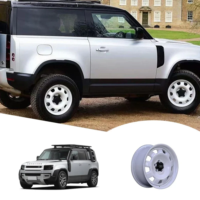 

Car Rims Protection Hub Vehicle Aluminum Wheels 16 Inch Casting Process Alloy Car Rims for Land Rover Old Classic Defender