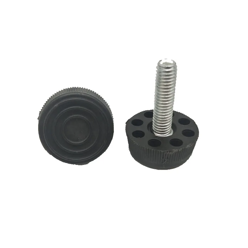 M8 Screw In Adjustable Leveling Chair Leg Feet Pads Anti-slip Furniture Mat Screw-in Base Sofa Bed Cabinet Table Floor Protector