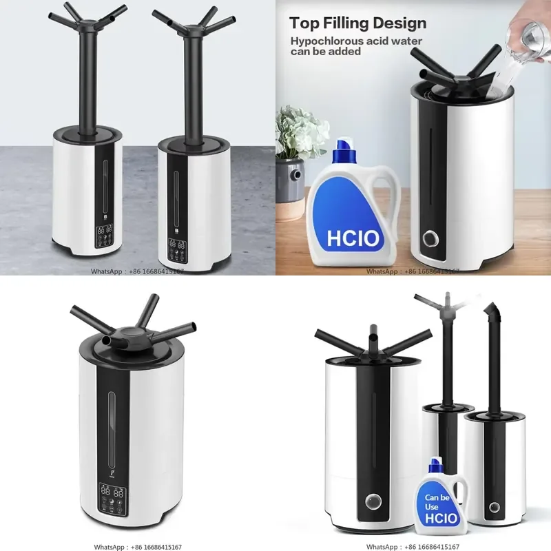 Ultrasonic Atomizing Commercial Wireless Humidifier Air Purifier Humidifier