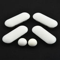 6Pc Toilet Lid Cushions Toilet Seat Cushions Pad White Buffers Pack Bathroom White Stop Bumper Universal-Type Shock Absorber