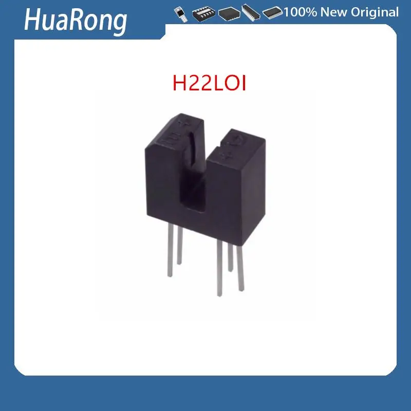 New 10PCS/LOT H22LOI Opto sensor Interrupter  DIP