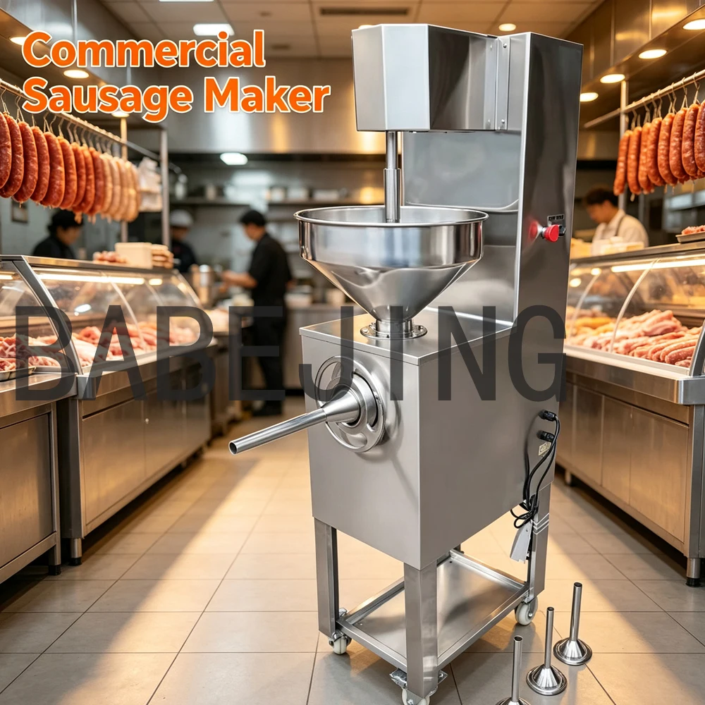 BABEJING Fully Automatic Electric Sausage Filling Machine Multifunctional Hot Dog Maker for Ham And Meat Fillings
