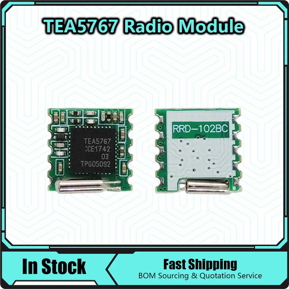 TEA5767 FM radio module DIY complete edition