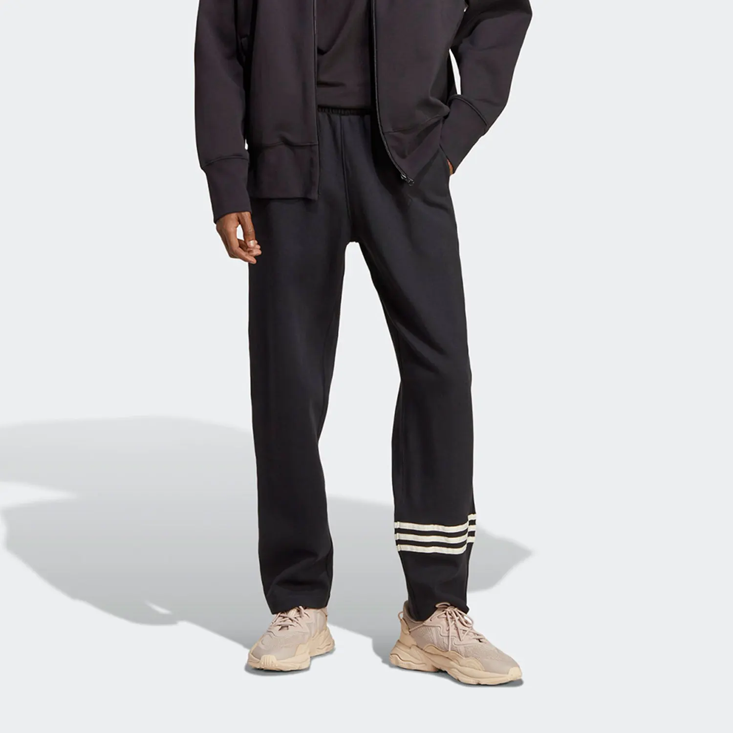 

Adidas genuine clover new men's striped casual sports pants HR8694