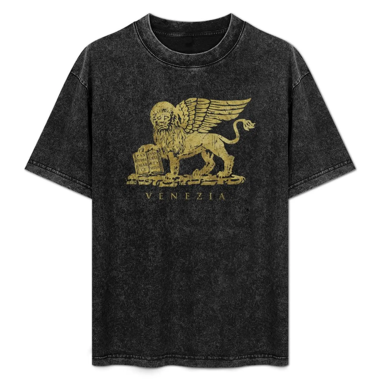 Leone di San Marco of Venezia - Vintage Gold T-Shirt graphic t shirt vintage Blouse mens shirts graphic tee