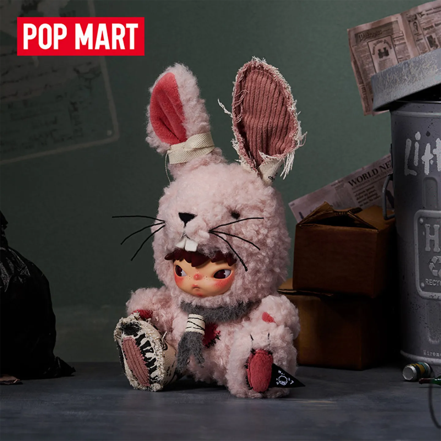 

New Original POP MART HIRONO Little Hare Plush Doll Pendant Blind Box Toys Cute Action Figure Ornament Surprise Birthday Gifts