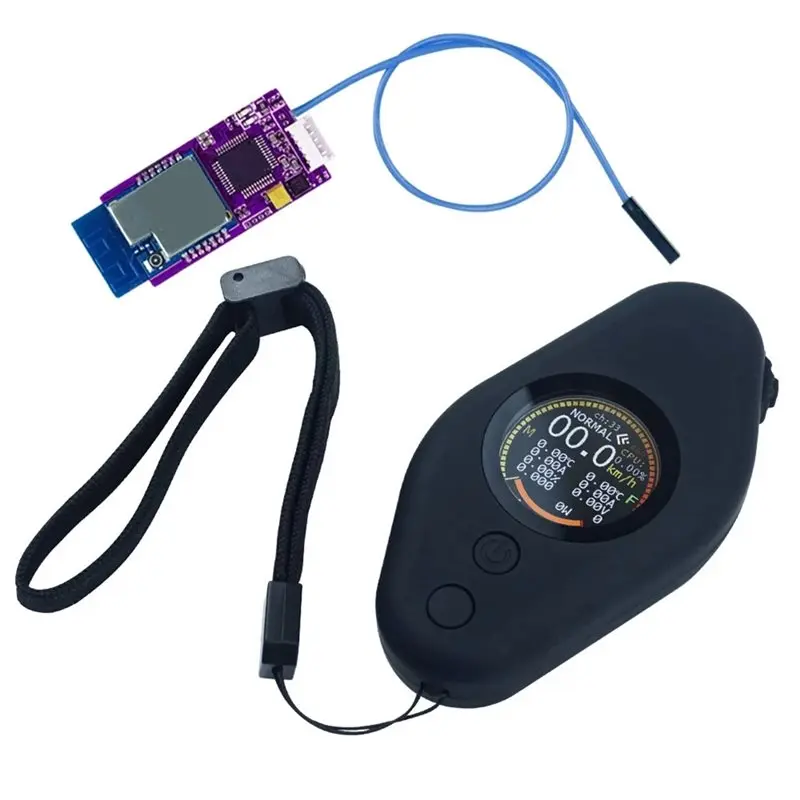 A63T-VX4 PRO Sensor Throttle Remote Controller 2.4G Wireless For Electric Skateboard Longboard, Remote Control Set Included