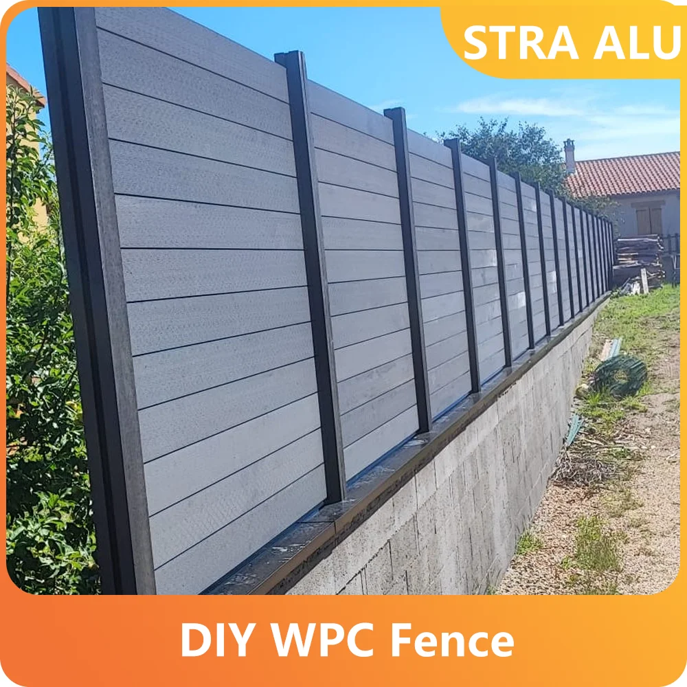 

Privacy WPC Fence Panel 12mm All-Weather UV & Termite Proof, Snap Lock System for Garden/Backyard