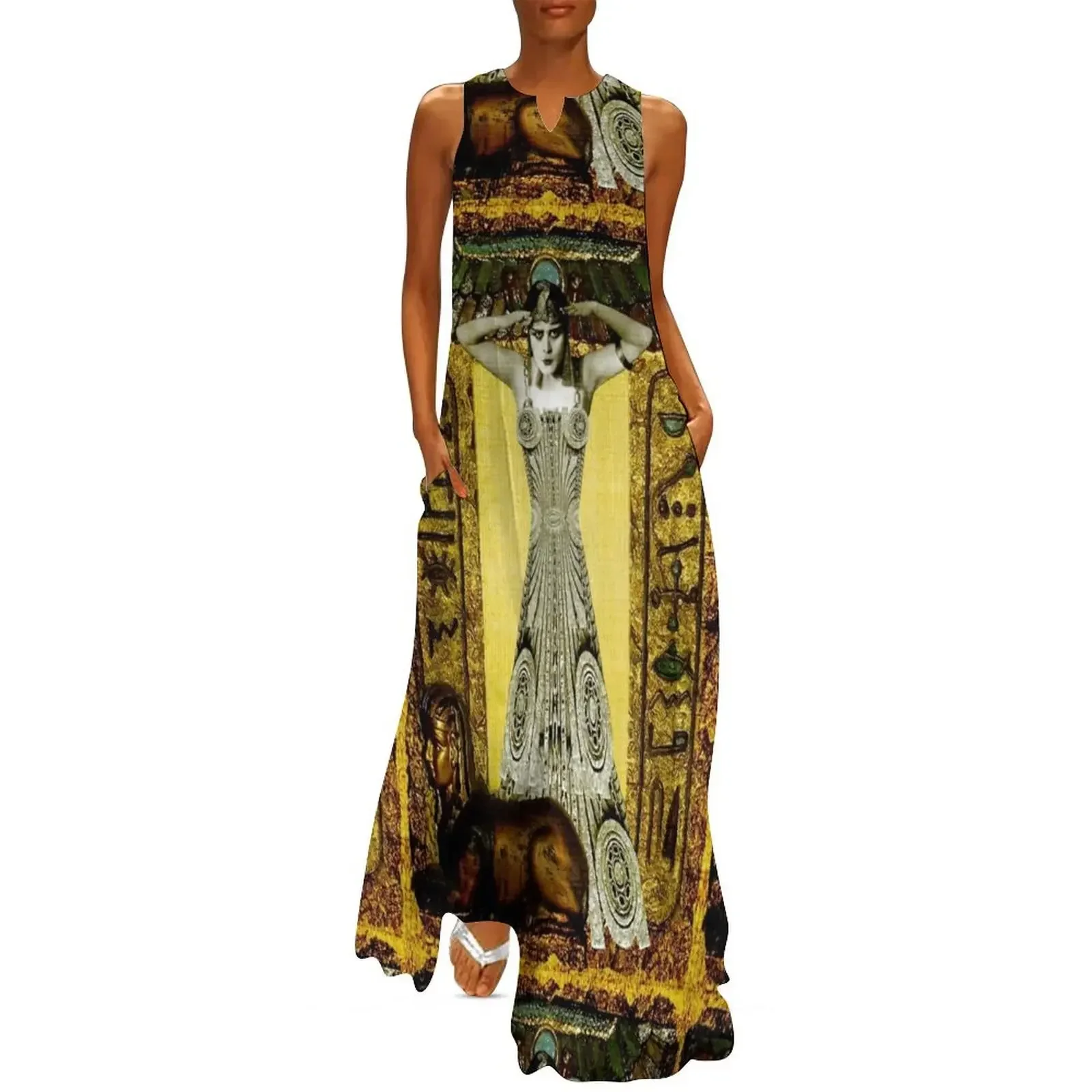

Theda Bara Long Dress dress for women summer ladies dresses for special occasion womans clothing african dresses for woman Dress