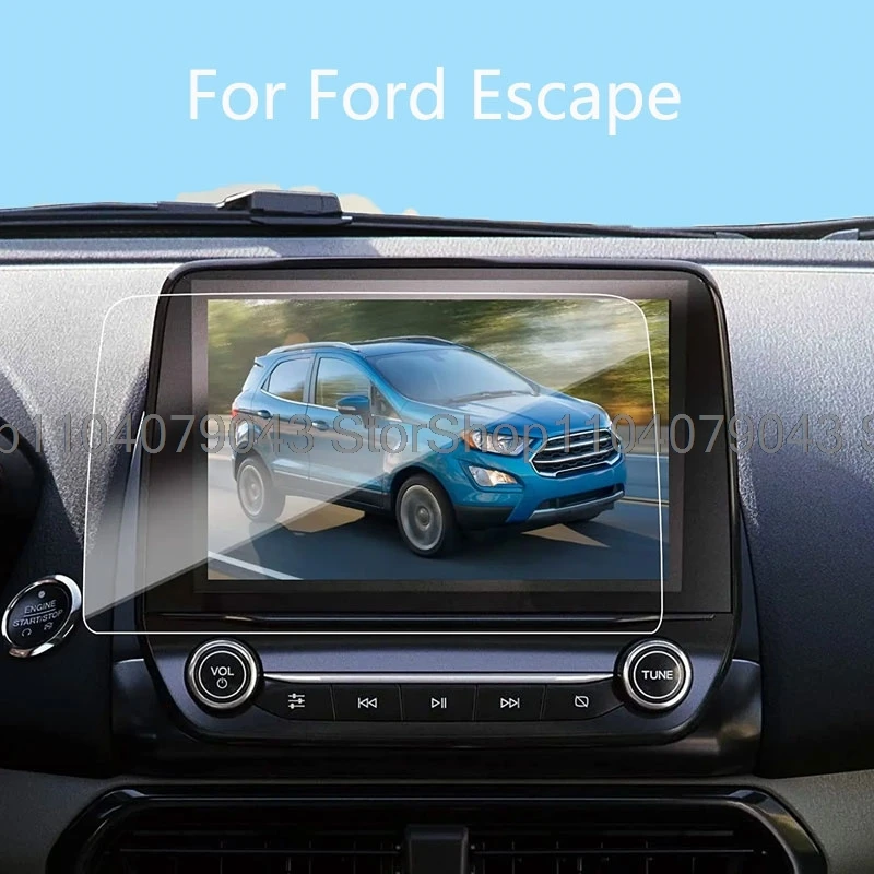 Tempered glass Screen Protector For Ford Escape Sync3 2021 2022 2023 2024 8inch carGPS navigation anti-scratch fillm