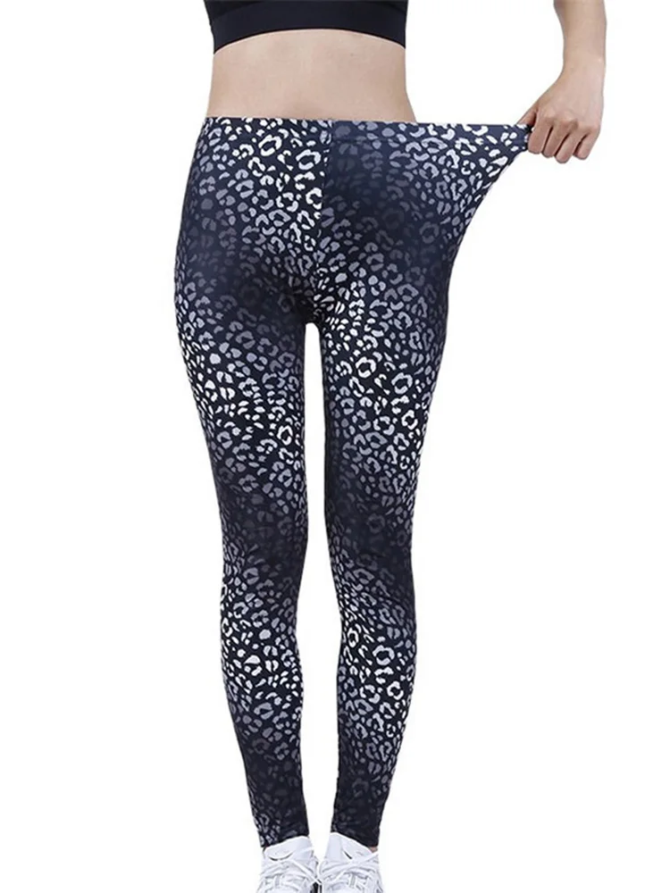 CHSDCSI Frauen Sexy Elastische Enge Sport Casual Leggings Damen NEUE Rose Fluoreszenz Floral Bedruckte Hosen Lauf Workout