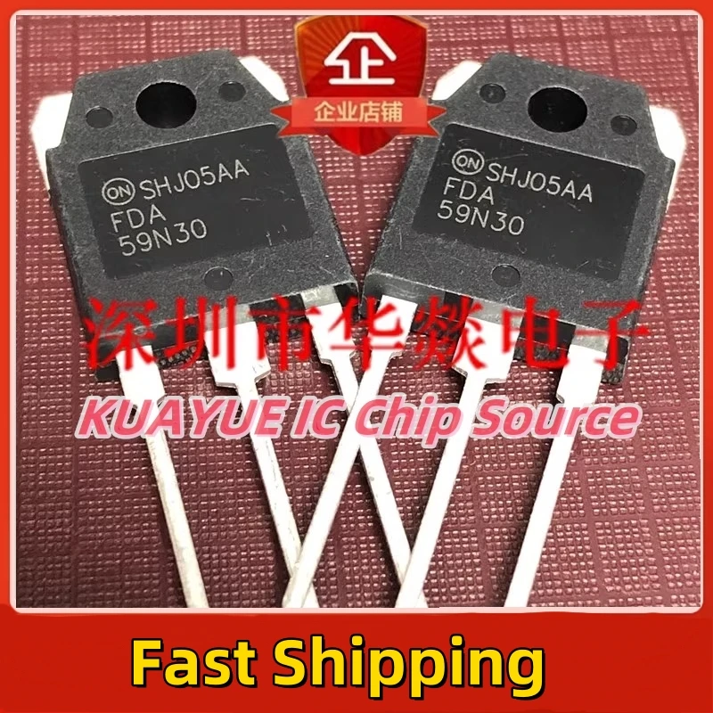 10PCS-30PCS/FDA59N30 TO-3P 59A 300V/ Fast Shipping Quality Guarantee