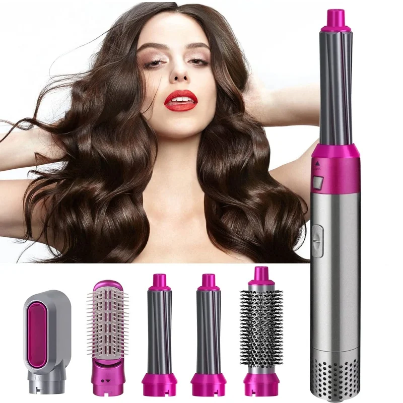 5 in 1 Multifunctional Hot Air Styler Set Household Hair Styling Tool Airflow Curler