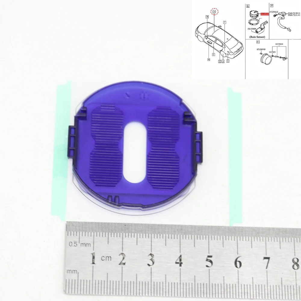 Front Windshield Rain Light Sensor Lens Mounting Frame For Peugeot 4007 07-12 4008 Citroen C4 Aircross 2012+ C-Crosser 07-13