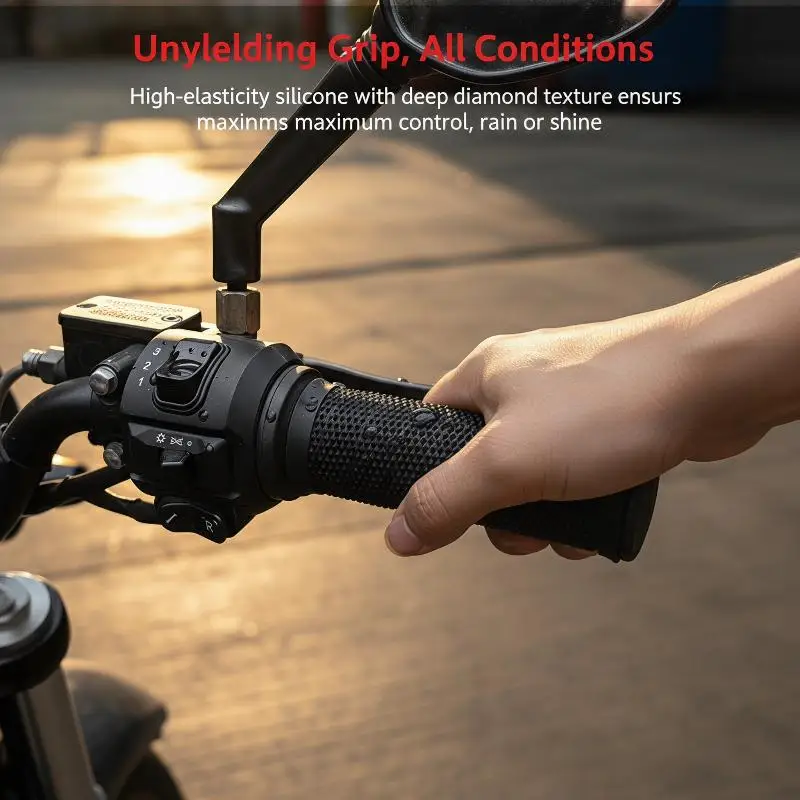 1/2Pcs Universal Motorcycle Handlebar Brake Cover Non-slip Moto Modification Riding Equipment Protective Handlebar Covers