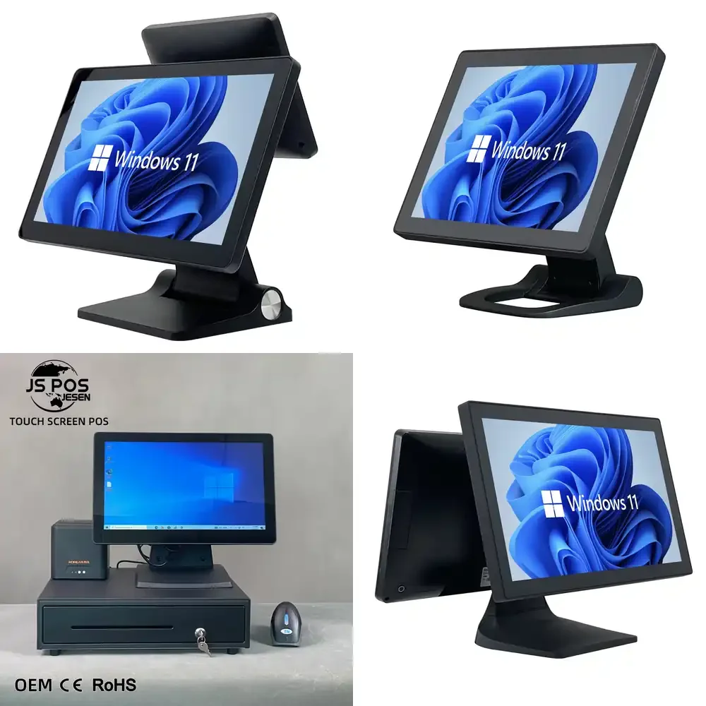 JESEN Retail Store Restaurant POS System Electronic Billing Till Machine Cash Register Cashier Machine