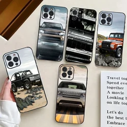 Landrover Luxury B-Brand C-Car Phone Case Silicone Soft For IPhone 16 15 14 13 12 11 X XR Plus Pro Max Plus