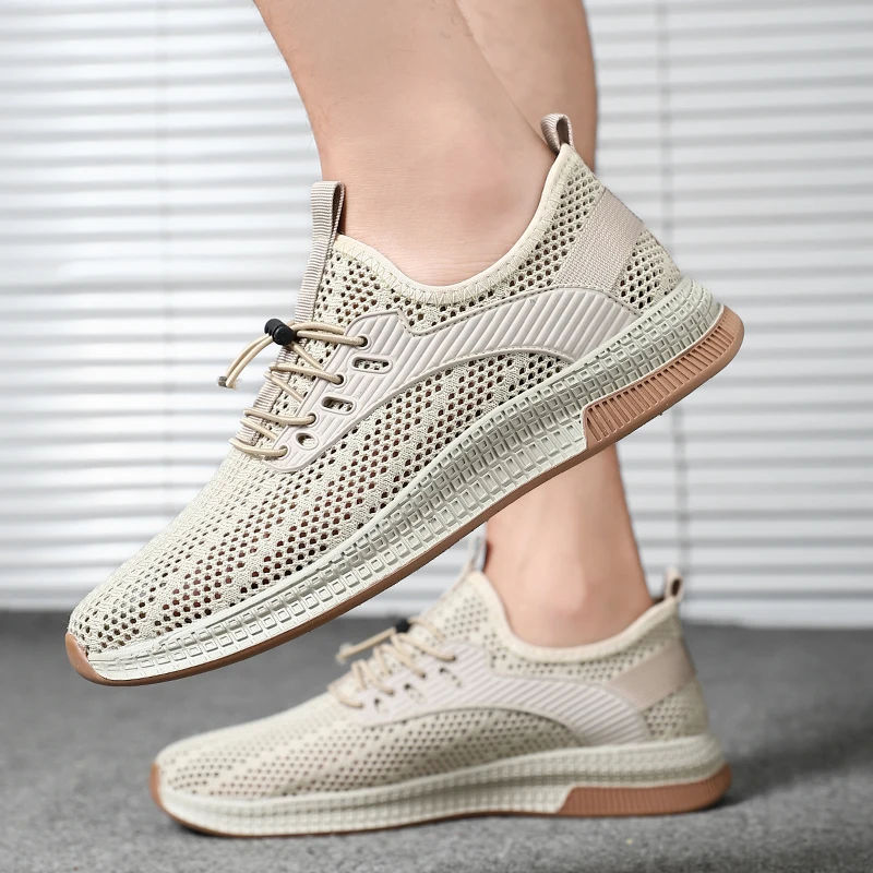 

Летняя дышащая мужская обувь. Удобные и модные стили. Прогулочная дорожная уличная классическая и универсальная обувь, хит продаж.